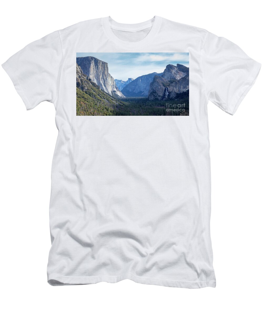 Yosemite Valley From Tunnel View T-Shirt featuring the photograph Yosemite Valley from Tunnel View by Dustin K Ryan