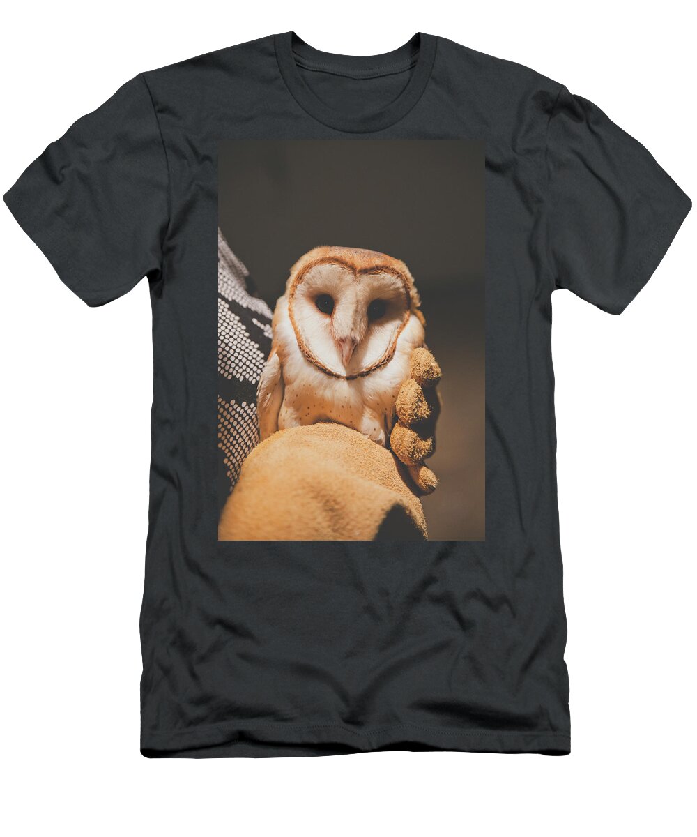 Wildlife T-Shirt featuring the photograph Bird Capture And Research #1 by Christopher Kimmel