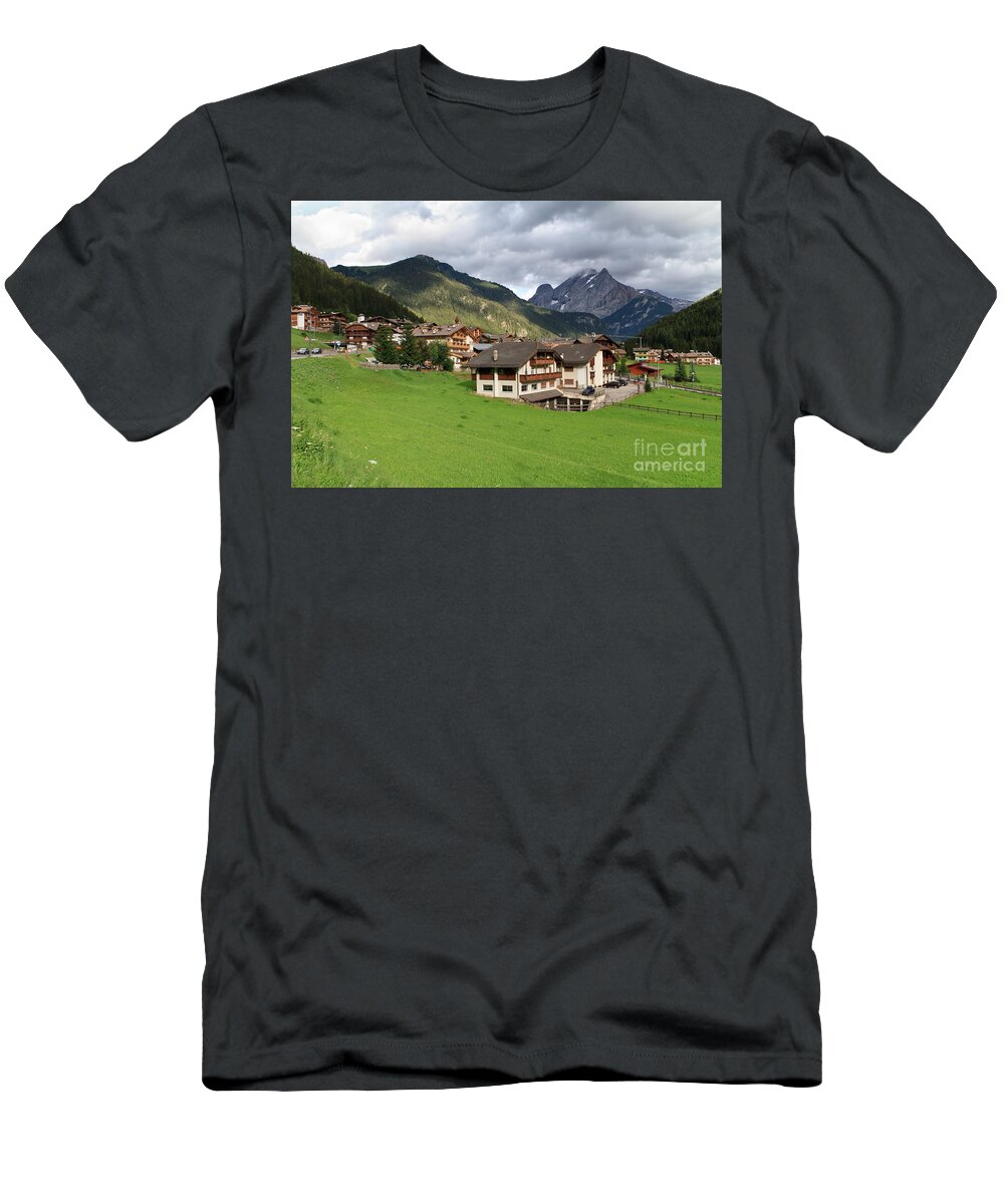 Alpine T-Shirt featuring the photograph Canazei - Val di Fassa #1 by Antonio Scarpi