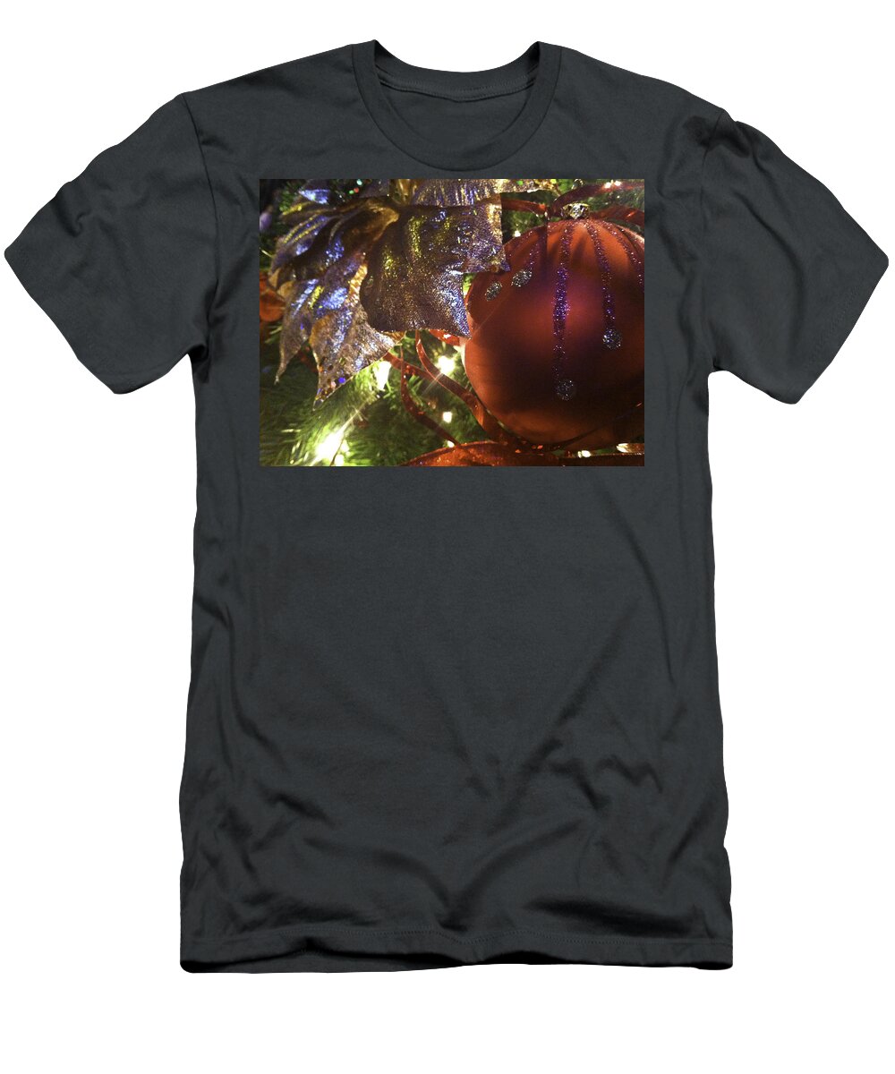 Christmas T-Shirt featuring the photograph Holiday Glitter #1 by Tim Stanley