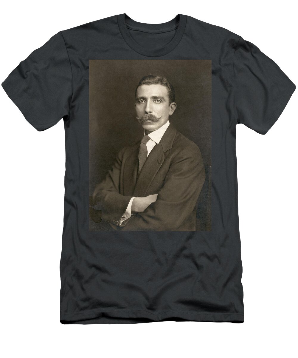 1920 T-Shirt featuring the photograph Man, C1920 #1 by Granger