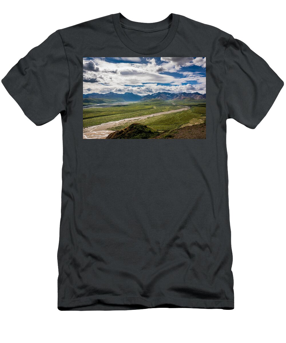 National Park T-Shirt featuring the photograph Mountain Landscape #1 by Andrew Matwijec