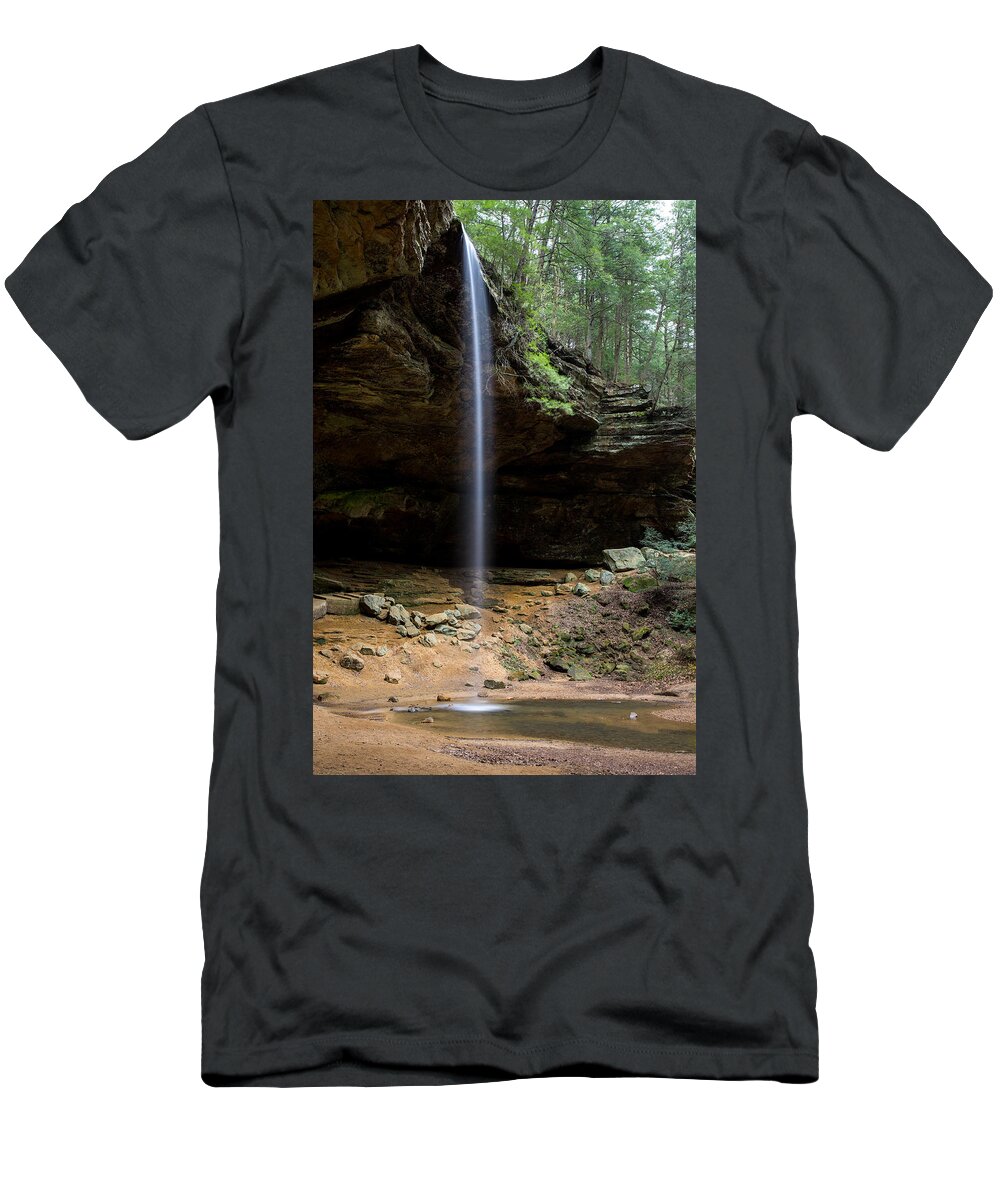 Water T-Shirt featuring the photograph Over The Edge #2 by Dale Kincaid