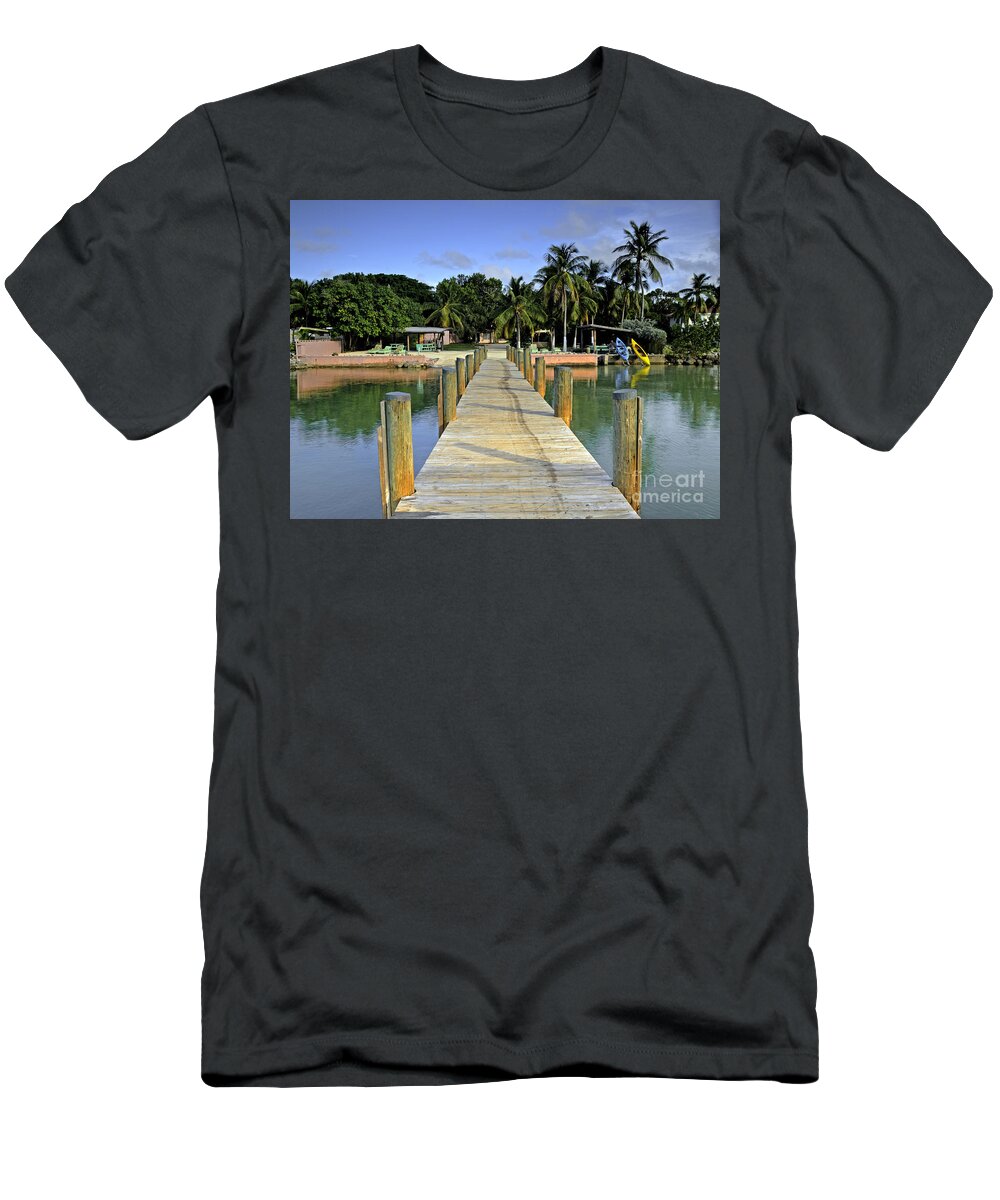 Keys T-Shirt featuring the photograph Resort #1 by Bruce Bain
