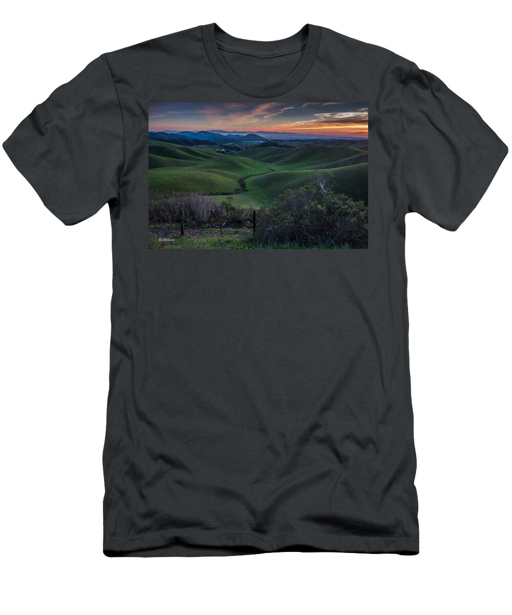 Central California Coast T-Shirt featuring the photograph Steinbeck Country by Bill Roberts