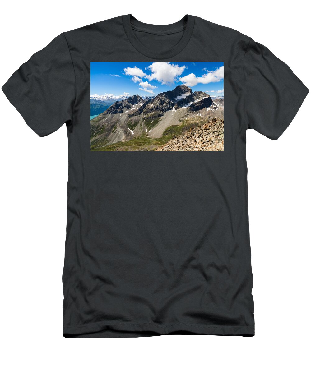Bavarian T-Shirt featuring the photograph Swiss Mountains #1 by Raul Rodriguez