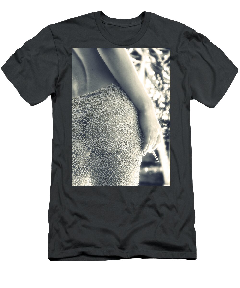 Art T-Shirt featuring the photograph Woman by Stelios Kleanthous