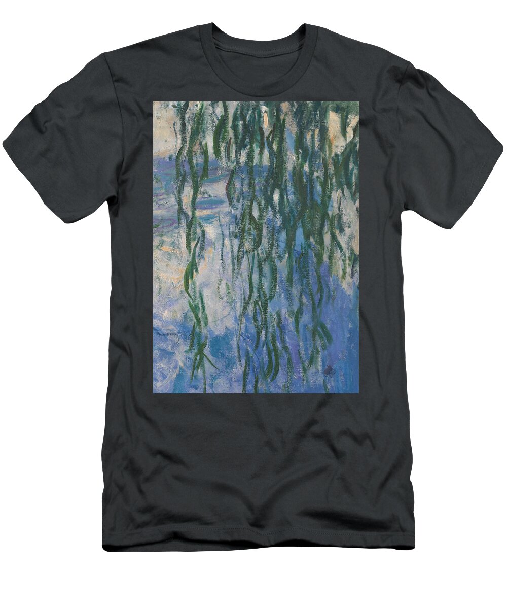 Nymphea T-Shirt featuring the painting Waterlilies by Claude Monet