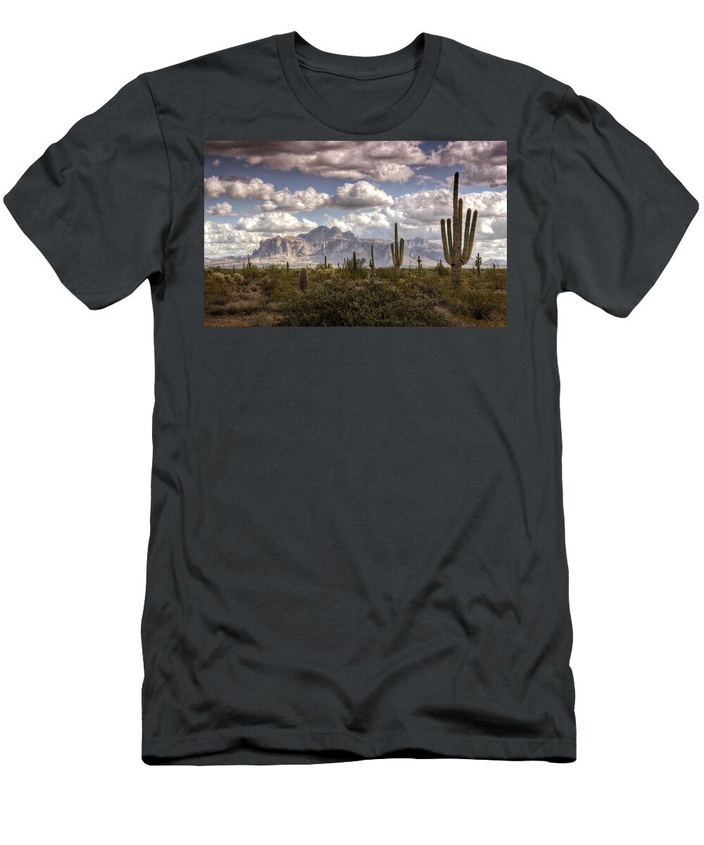 Arizona T-Shirt featuring the photograph Chasing Clouds #1 by Saija Lehtonen