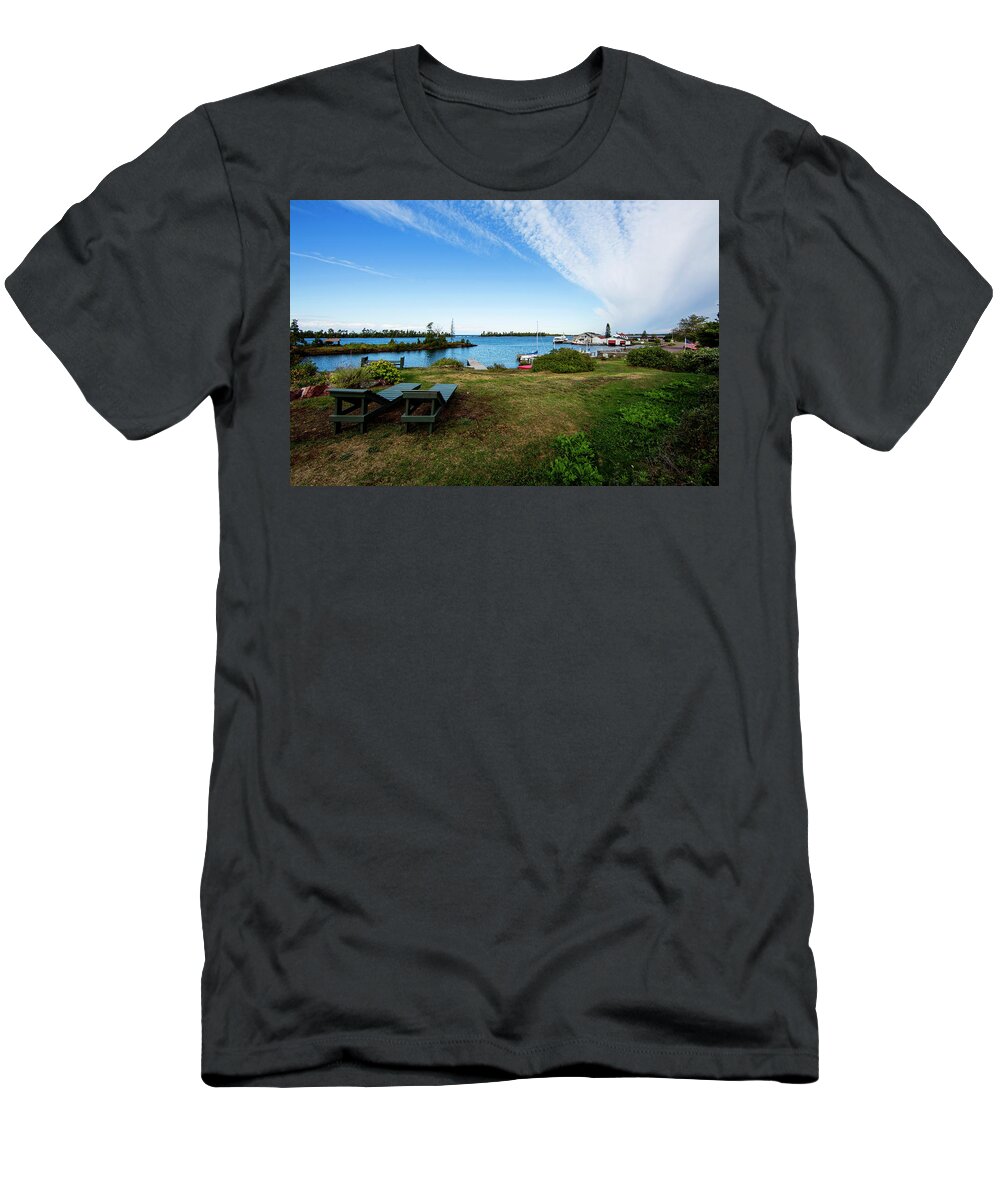 Backpacking T-Shirt featuring the photograph Isle Royale #2 by Tom Lynn