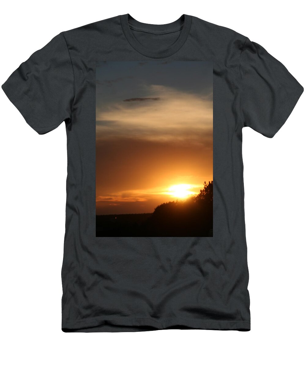 David S Reynolds T-Shirt featuring the photograph Sunset #1 by David S Reynolds