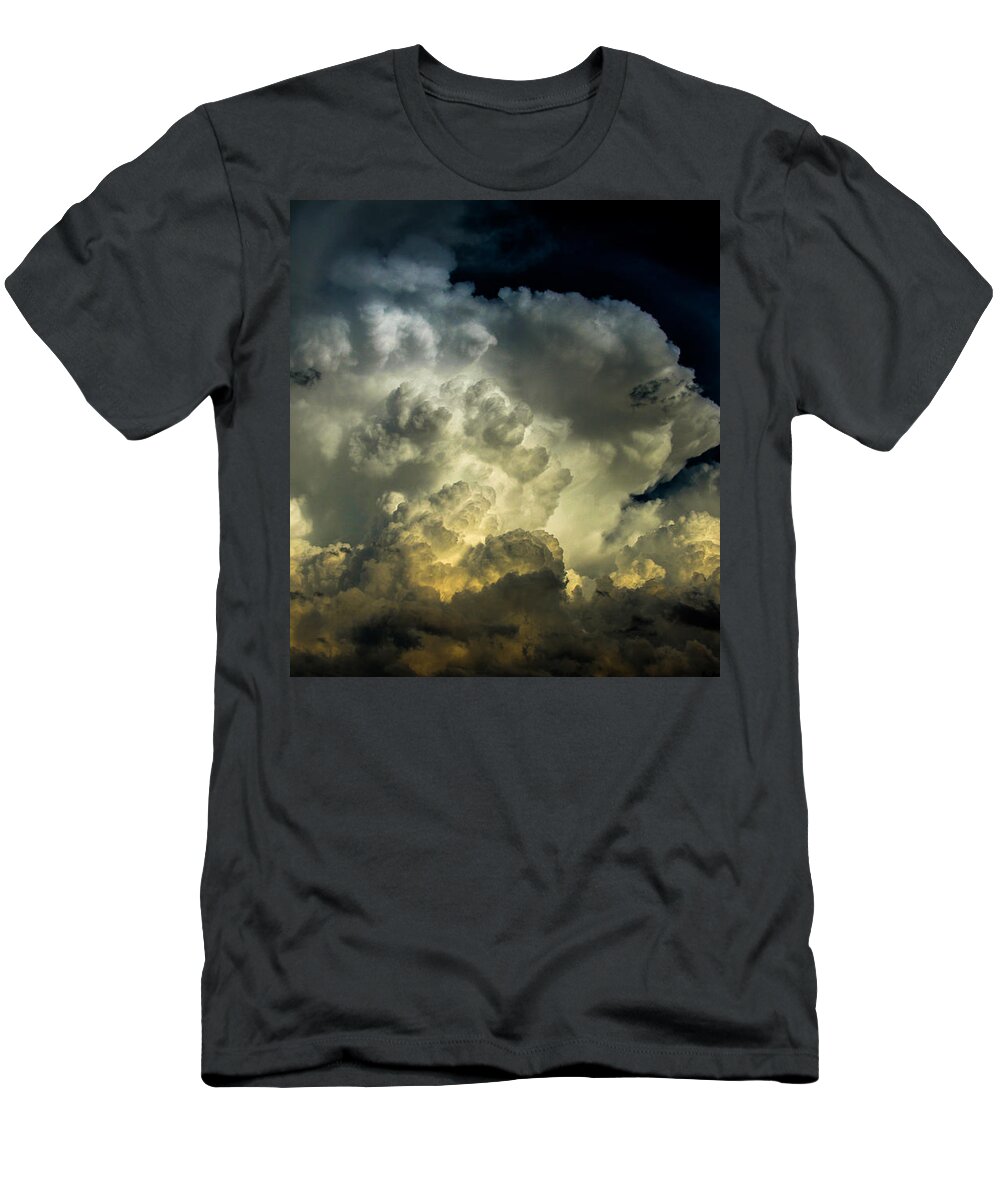 Kearney Nebraska T-Shirt featuring the photograph Late Afternoon Nebraska Thunderstorms #22 by NebraskaSC