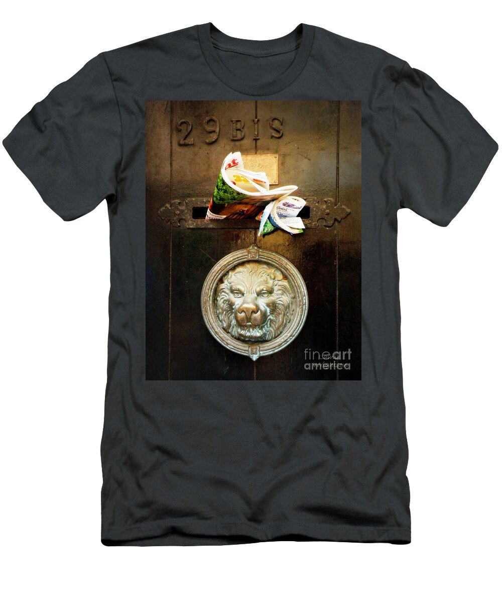 Door T-Shirt featuring the photograph 29 Bis by Lainie Wrightson