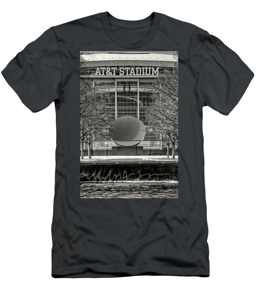 Att T-Shirt featuring the photograph ATT Stadium #3 by Ricky Barnard