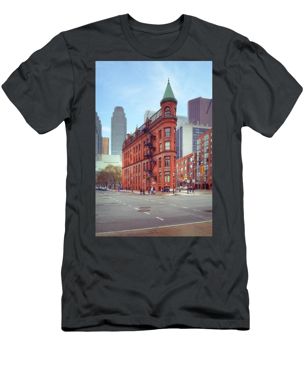 Gooderham Building T-Shirt featuring the photograph Toronto #3 by Joana Kruse