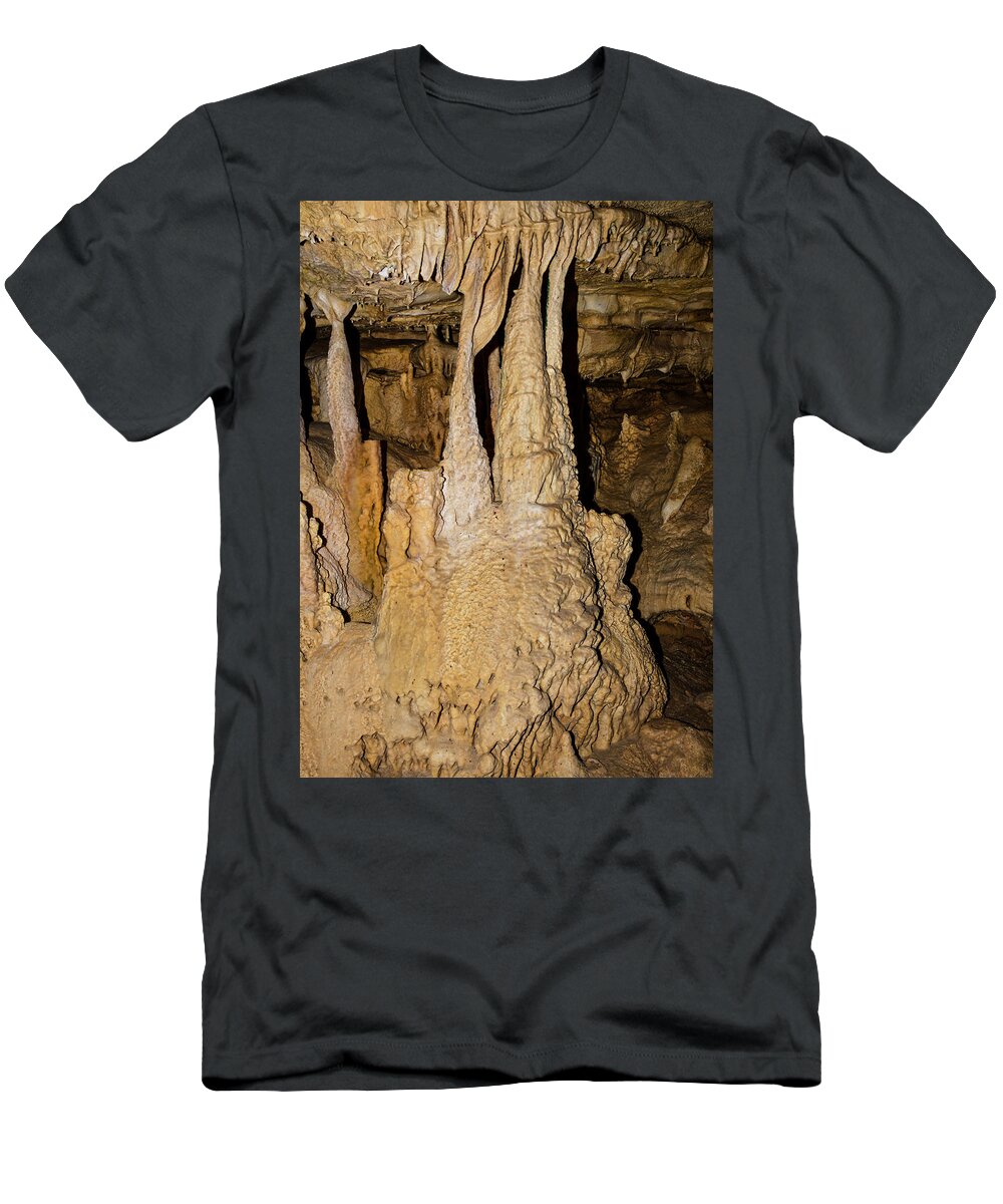 Nature T-Shirt featuring the photograph Natural Bridge Caverns, San Antonio, Tx #4 by Millard H. Sharp