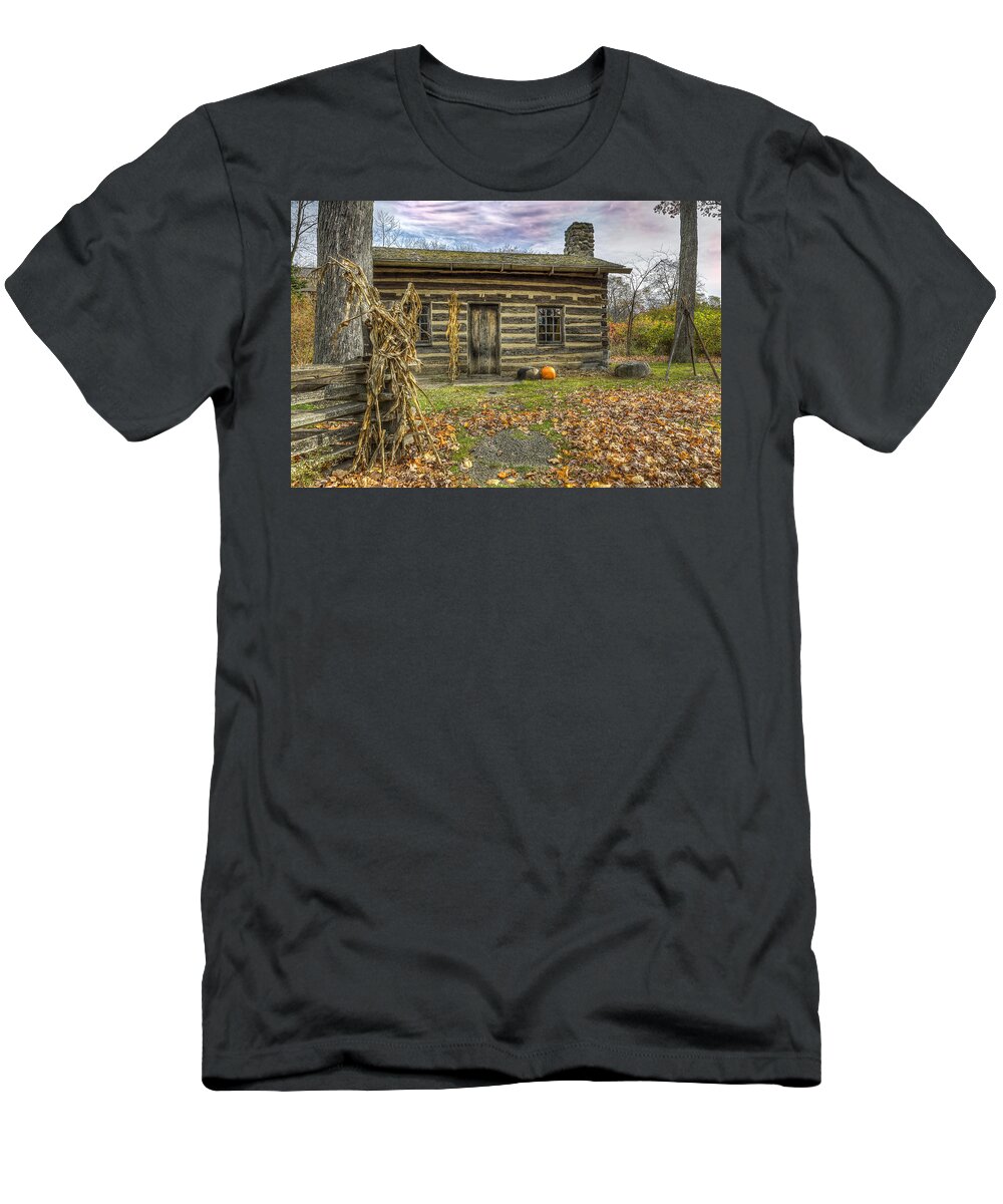 Abandoned T-Shirt featuring the photograph Old Cottage #4 by Peter Lakomy