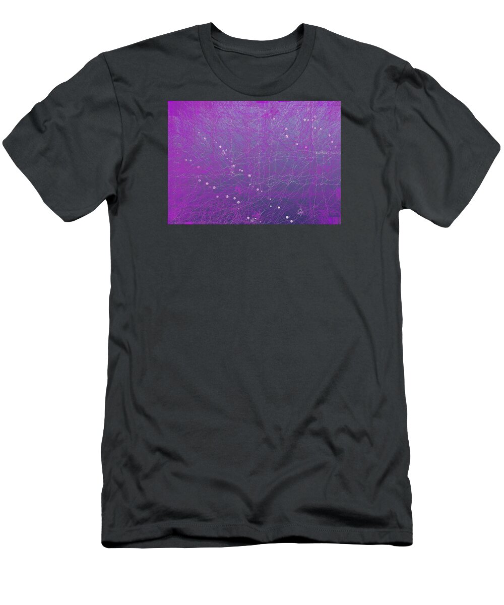 Abstract T-Shirt featuring the digital art 5x7.l.1.14 by Gareth Lewis
