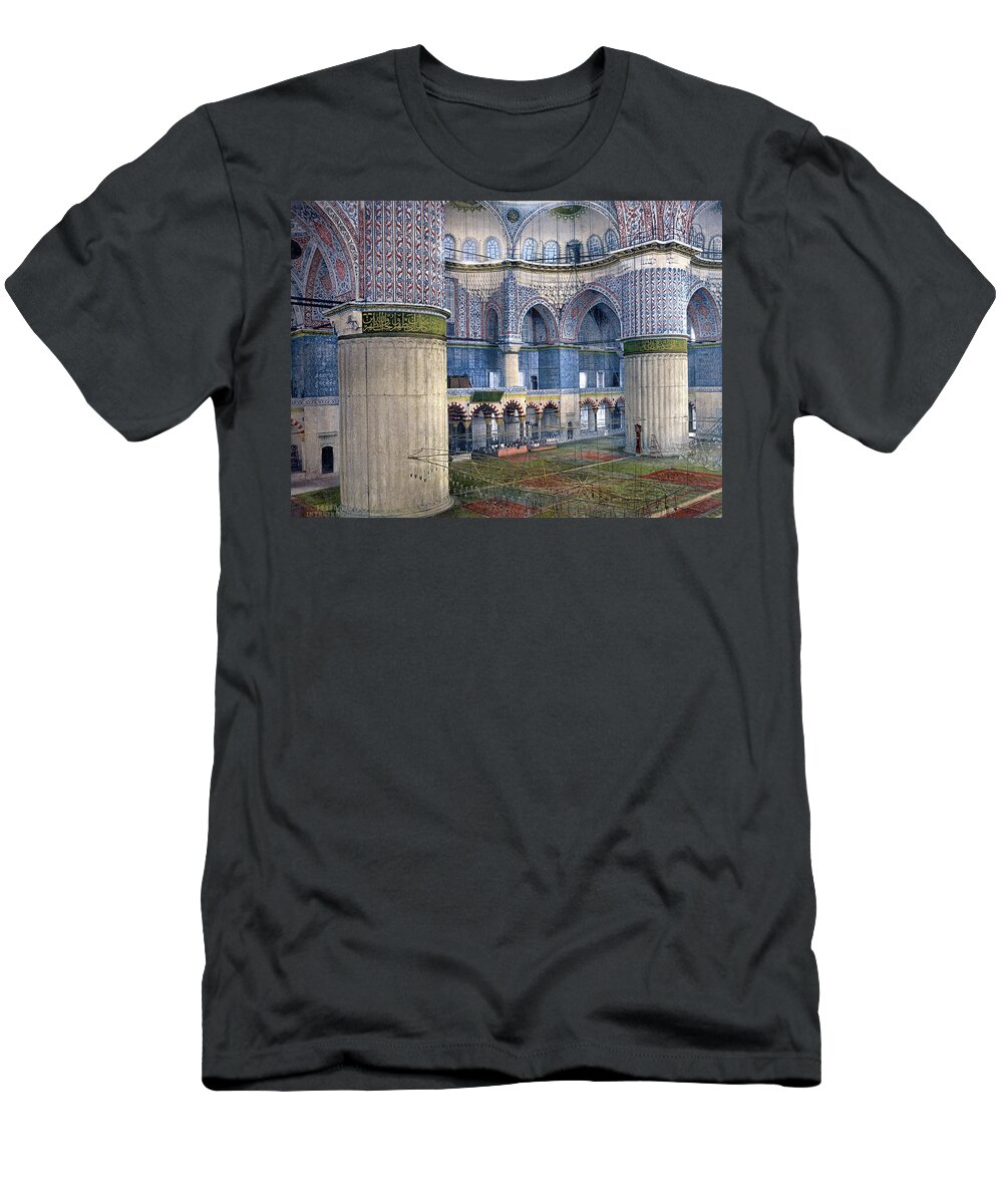 1895 T-Shirt featuring the photograph Constantinople, C1895 #9 by Granger