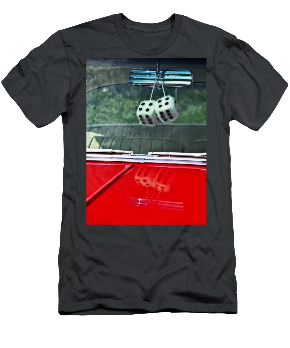 Dice T-Shirt featuring the photograph A Bit Dicey by Mark Alder