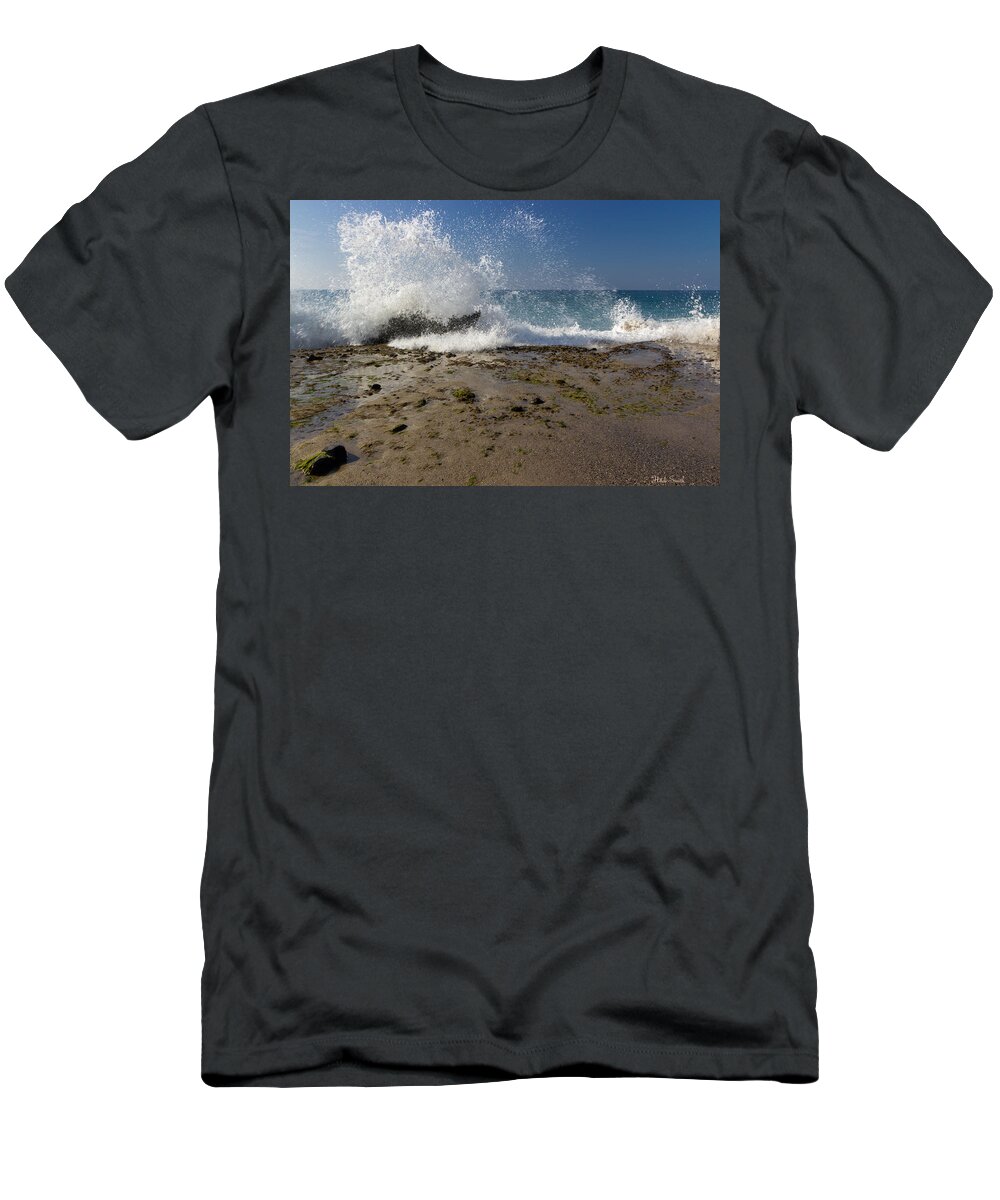 Bay T-Shirt featuring the photograph A Day Like Today by Heidi Smith