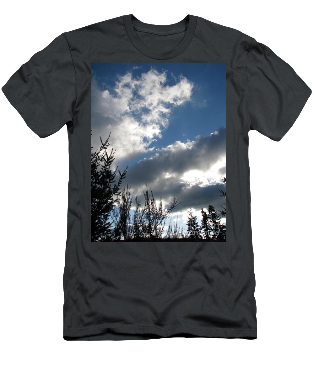 Sky T-Shirt featuring the photograph A Forever Kind Of Day by Rory Siegel