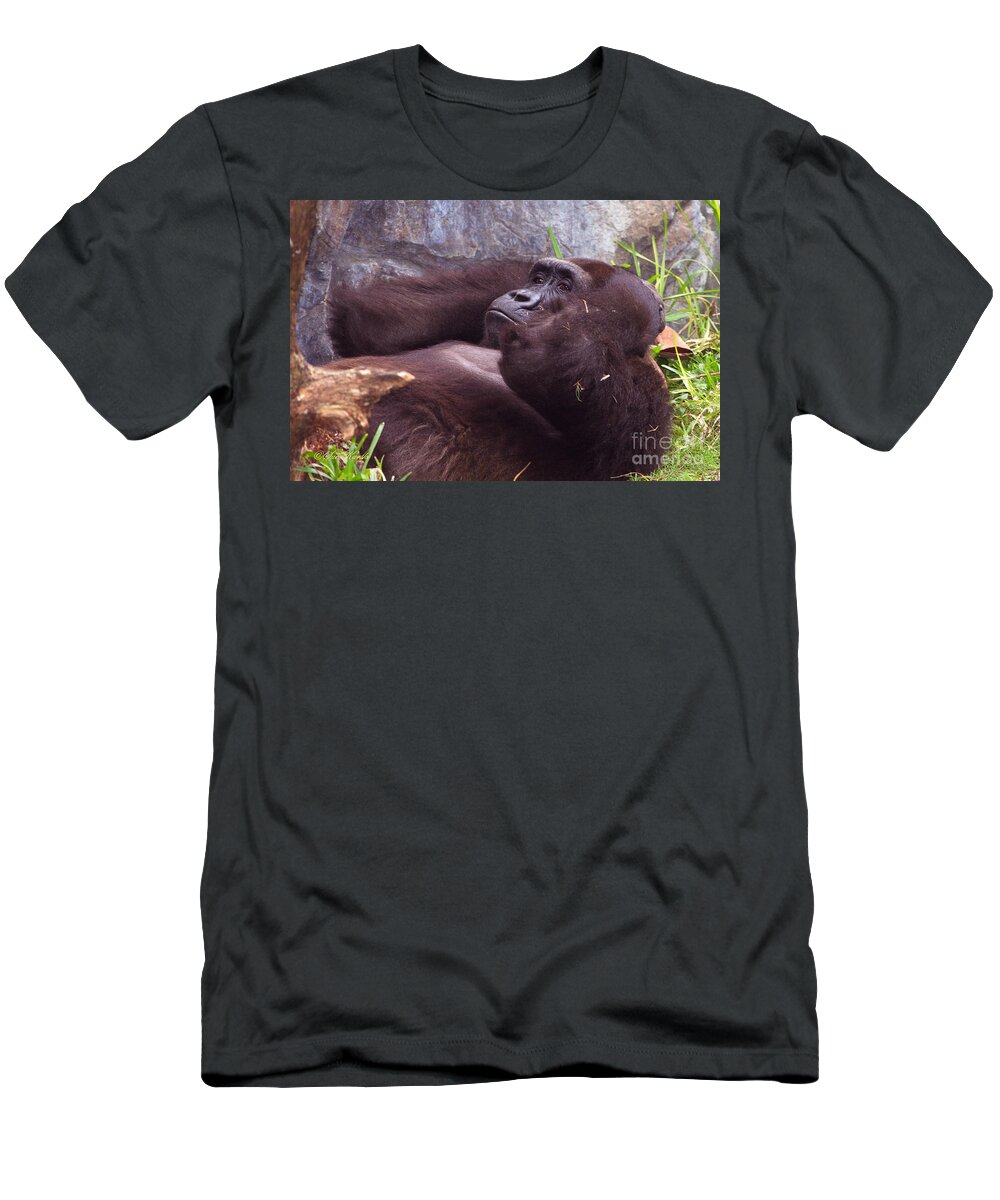 Busch Gardens T-Shirt featuring the photograph A Headache by Sue Karski