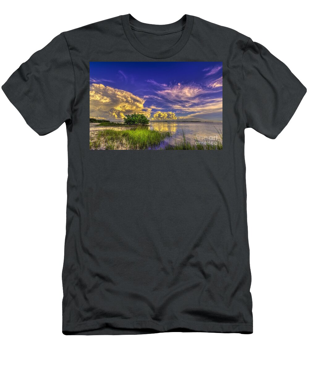 Clearwater T-Shirt featuring the photograph A New Experience by Marvin Spates