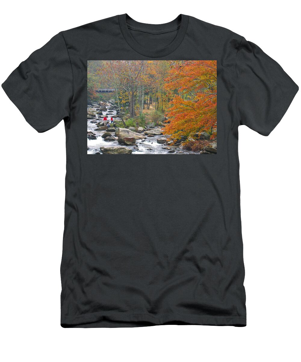 Fall T-Shirt featuring the photograph Country Living by Robert McKinstry