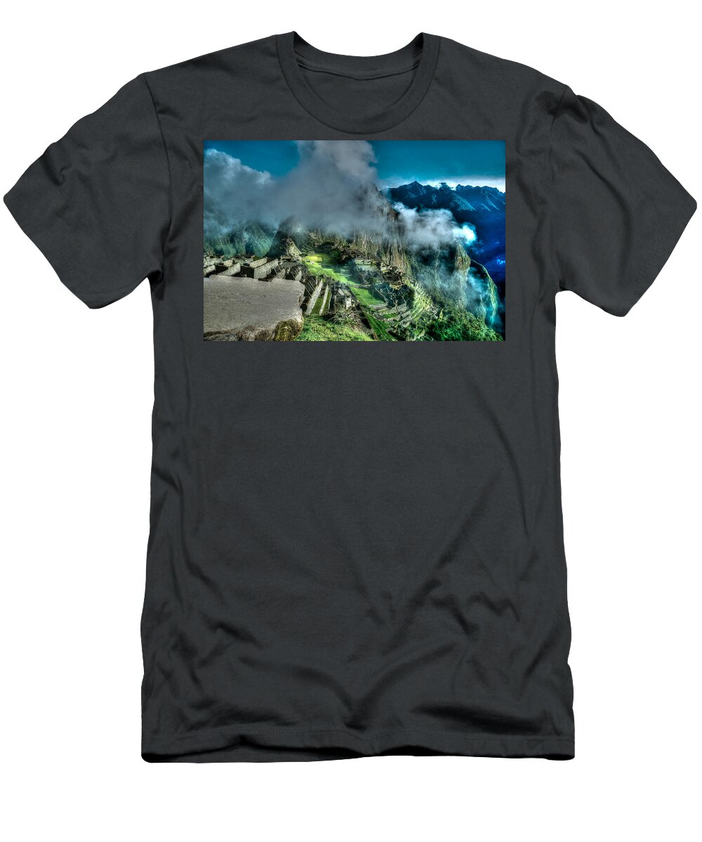 Photograph T-Shirt featuring the photograph Above The Clouds by Richard Gehlbach