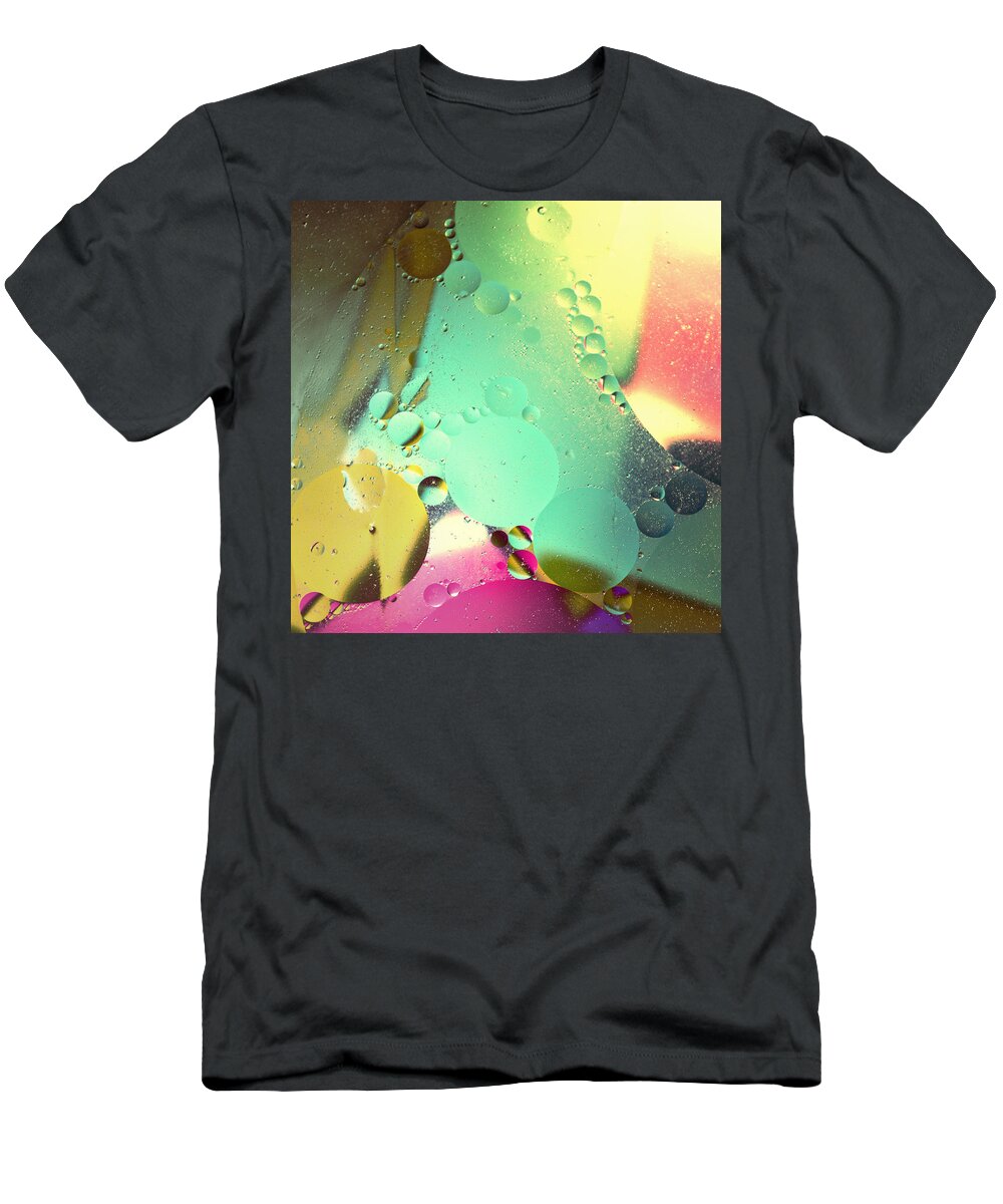 Abstract T-Shirt featuring the photograph Abstract Blue by Spikey Mouse Photography