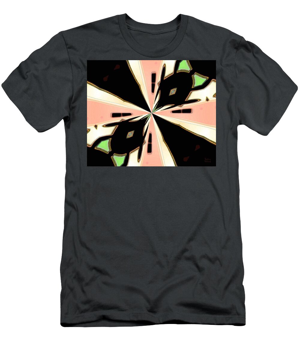 Abstract T-Shirt featuring the mixed media Abstract Seven by Natalie Holland