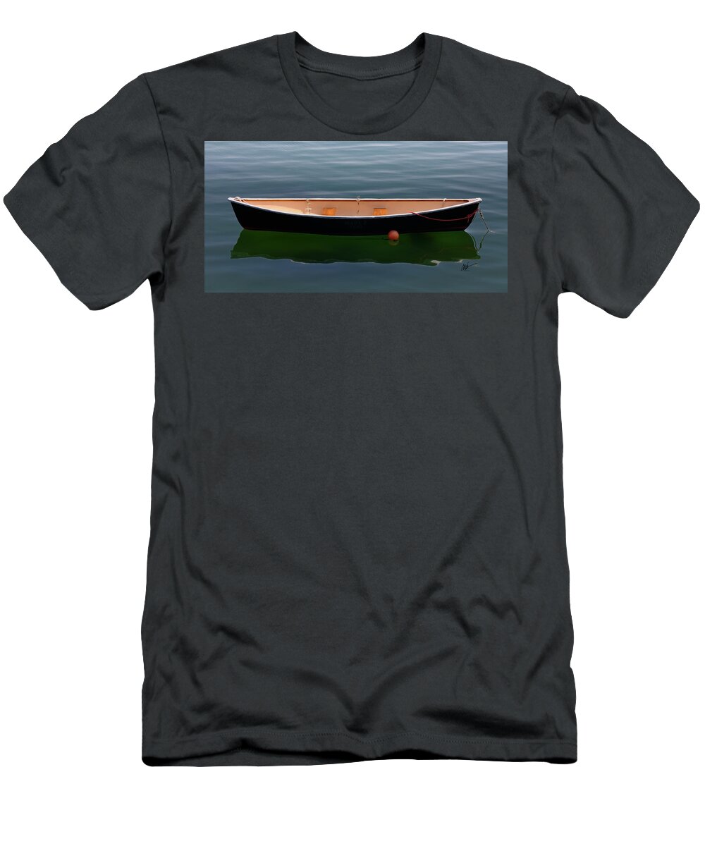 Boat T-Shirt featuring the photograph Acadia - Mary P Too by Mark Valentine