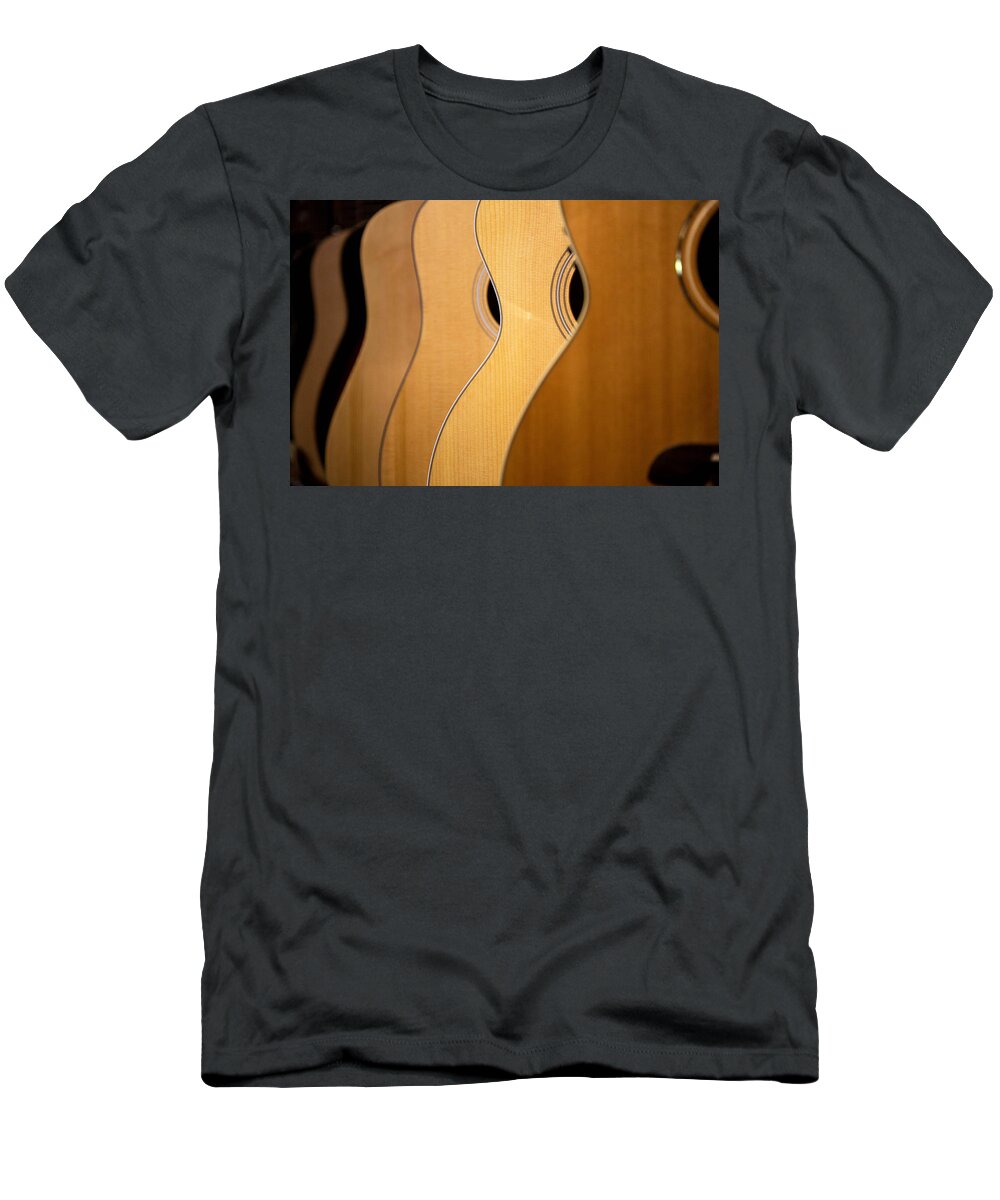 Acoustic T-Shirt featuring the photograph Acoustic Design by John Rivera