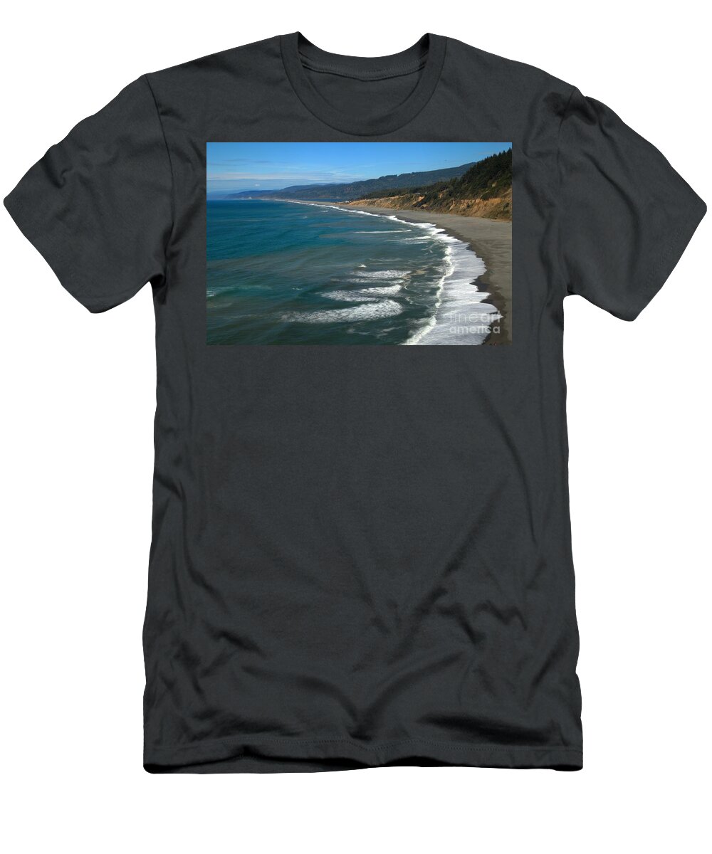 Agate Beach T-Shirt featuring the photograph Agate Beach by Adam Jewell