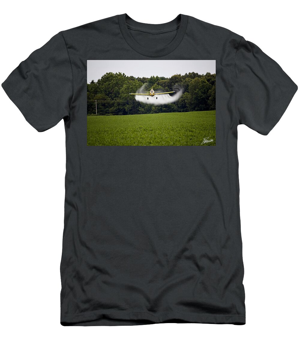 Ag T-Shirt featuring the photograph Air Tractor by David Zarecor