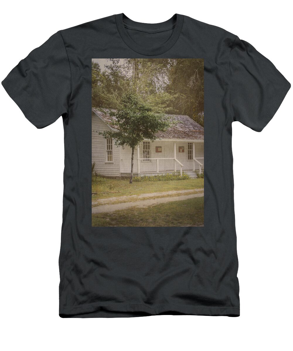 Vintage T-Shirt featuring the photograph Along the Country Road by Judy Hall-Folde