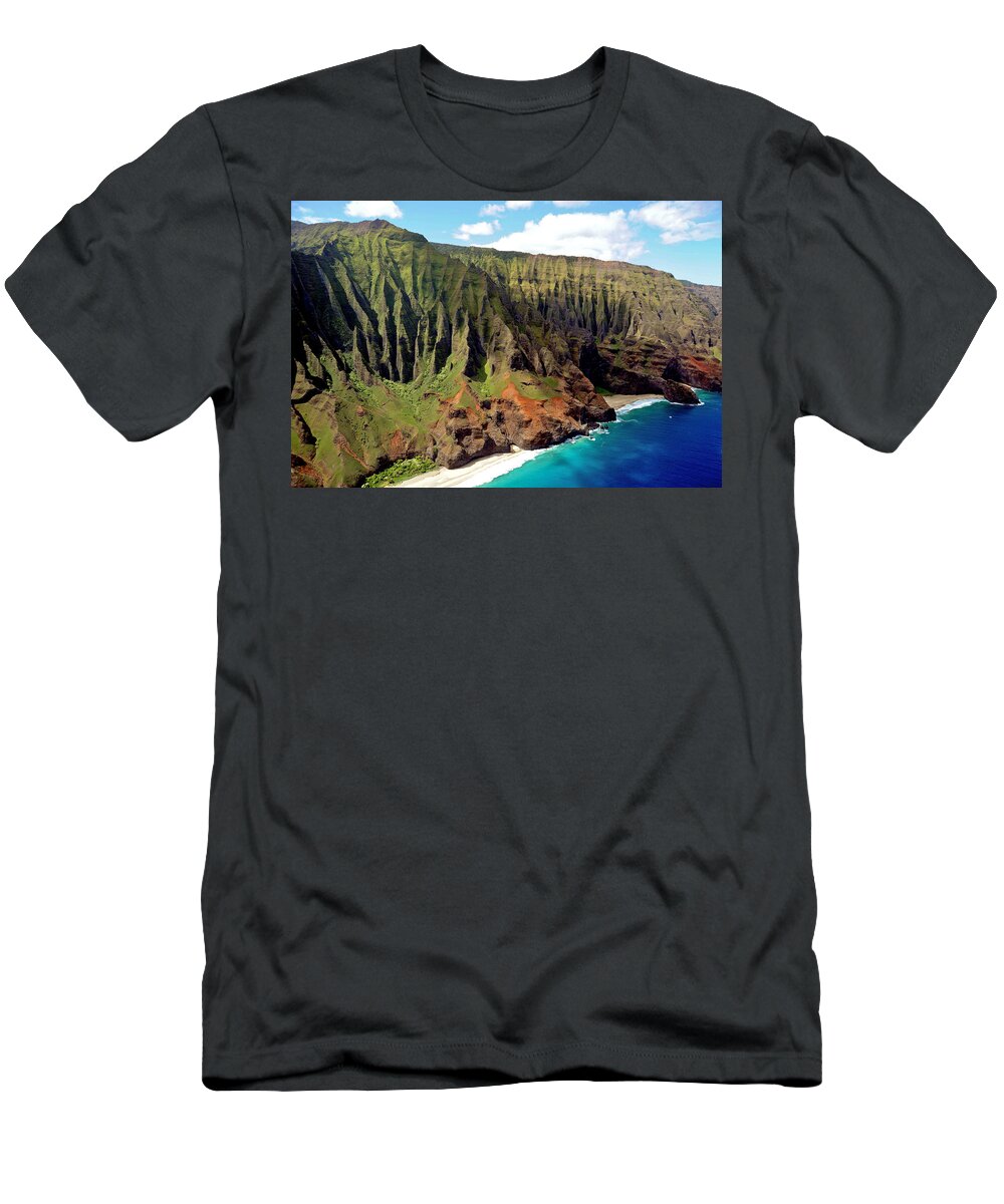 Landscape T-Shirt featuring the photograph Ancestral Towers by Richard Gehlbach