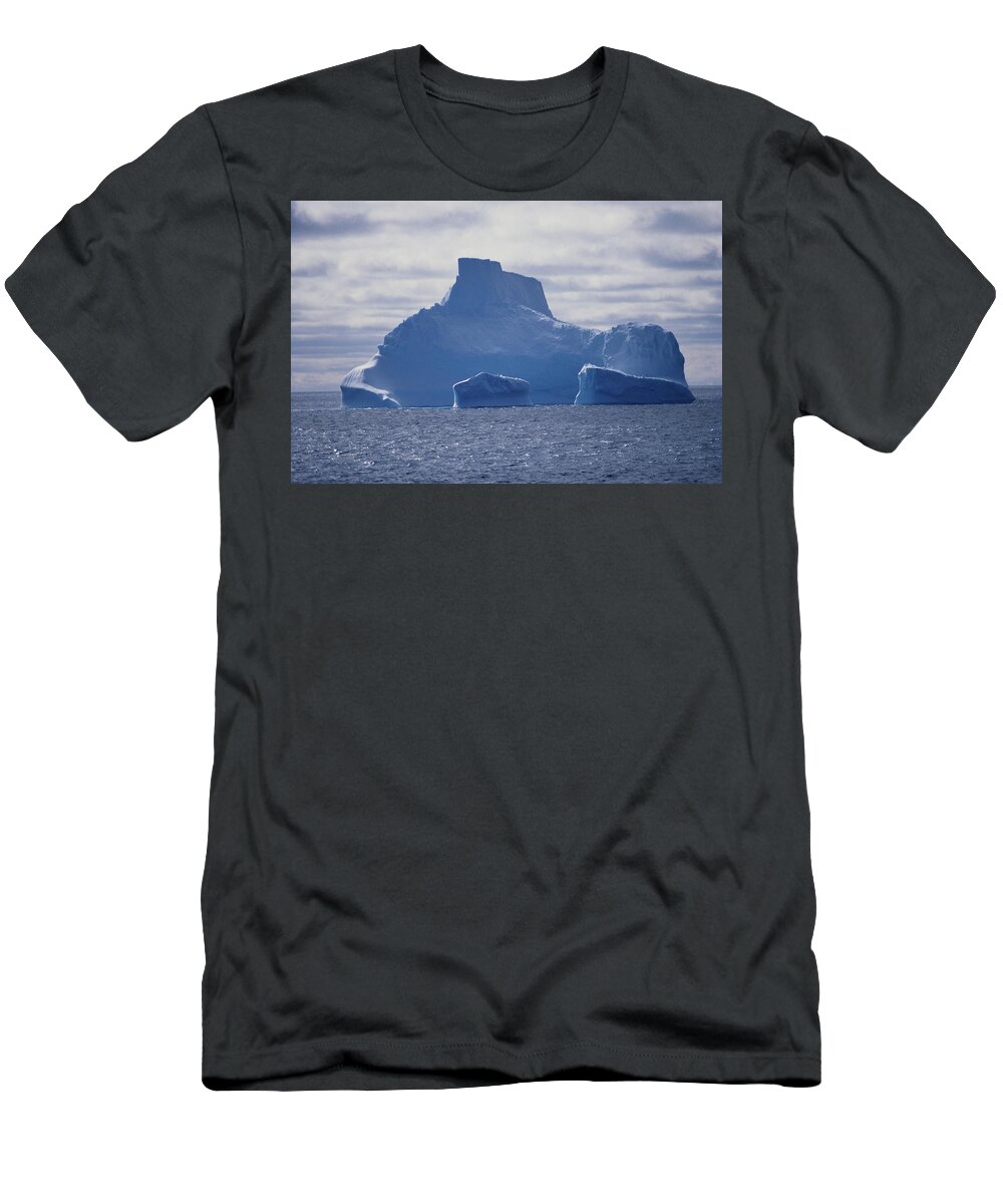 Antarctic T-Shirt featuring the photograph Antarctic Iceberg by A.b. Joyce