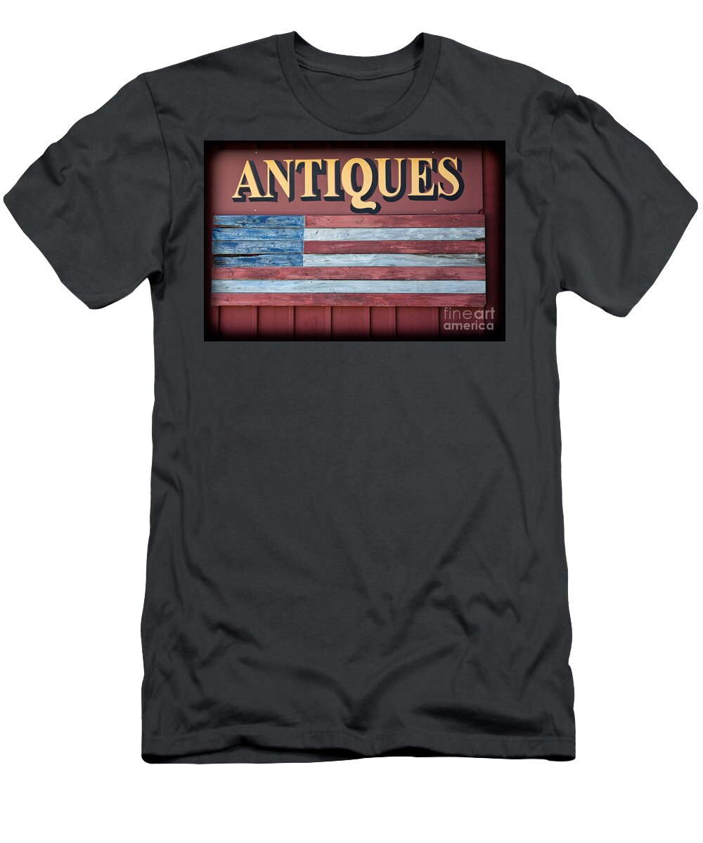 Antiques T-Shirt featuring the photograph Antiques by Colleen Kammerer