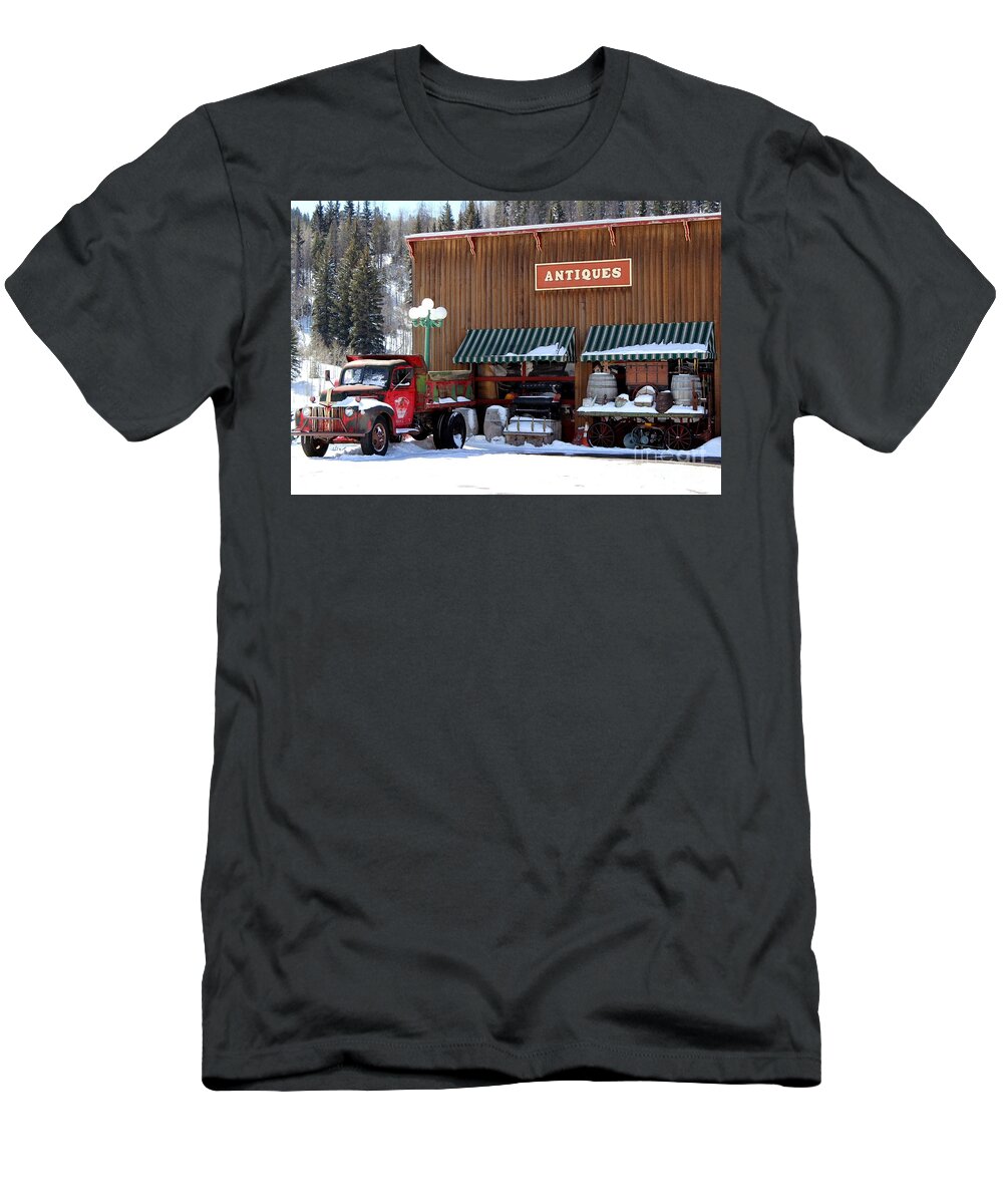 Antiques T-Shirt featuring the photograph Antiques In The Mountains by Fiona Kennard