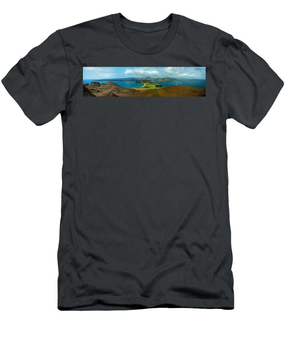 Galapagos T-Shirt featuring the photograph Ash to Wonder by Richard Gehlbach