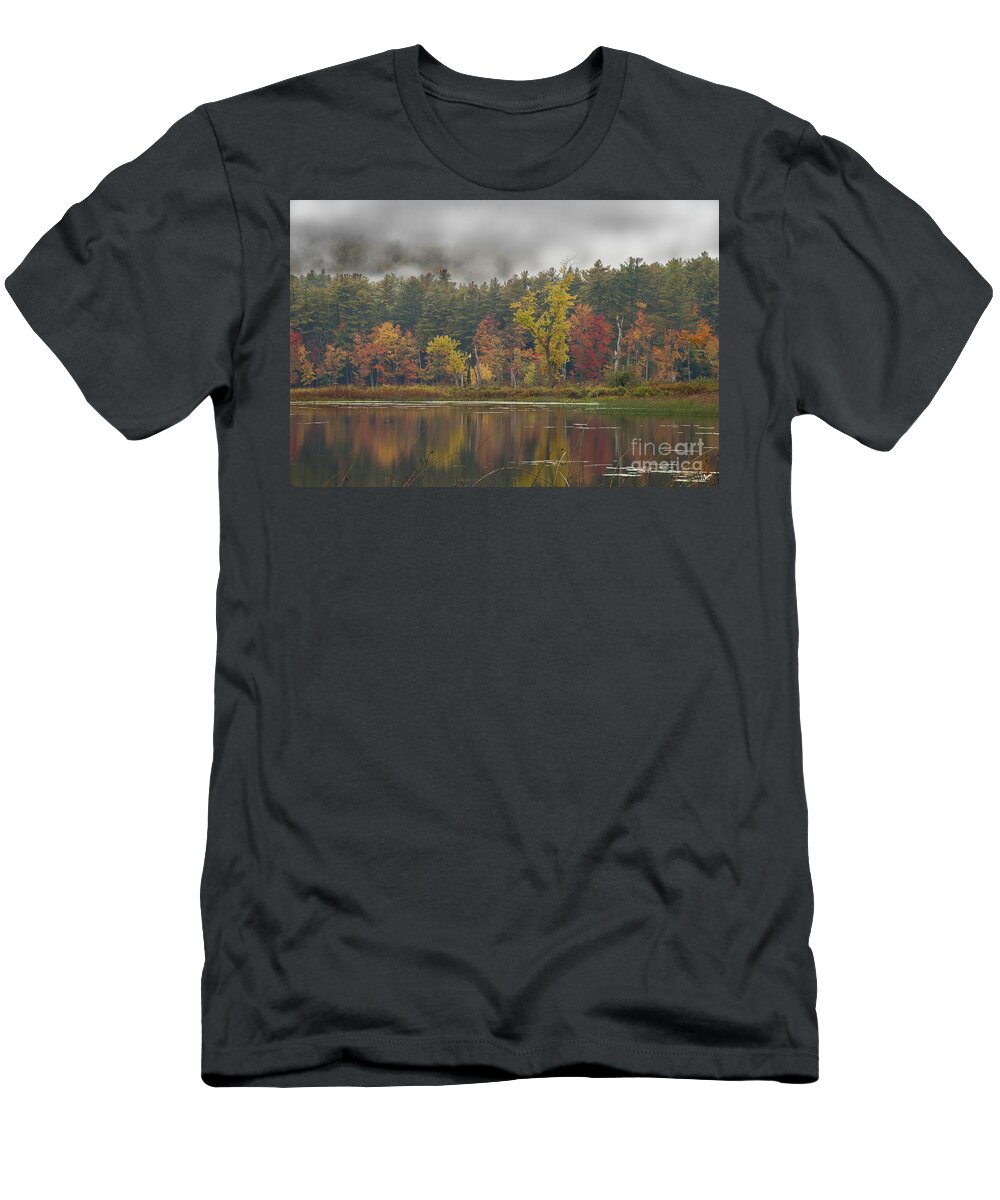 Autumn T-Shirt featuring the photograph Autumn Splendor by Alana Ranney