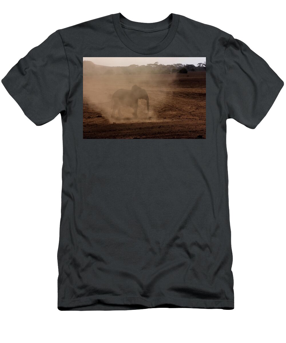Elephant T-Shirt featuring the photograph Baby Elephant by Amanda Stadther
