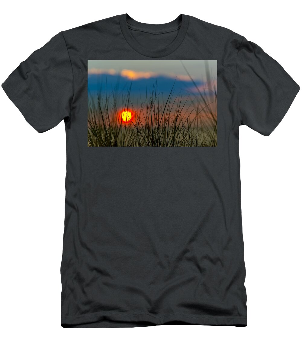 Clouds T-Shirt featuring the photograph Ball of Fire by Sebastian Musial