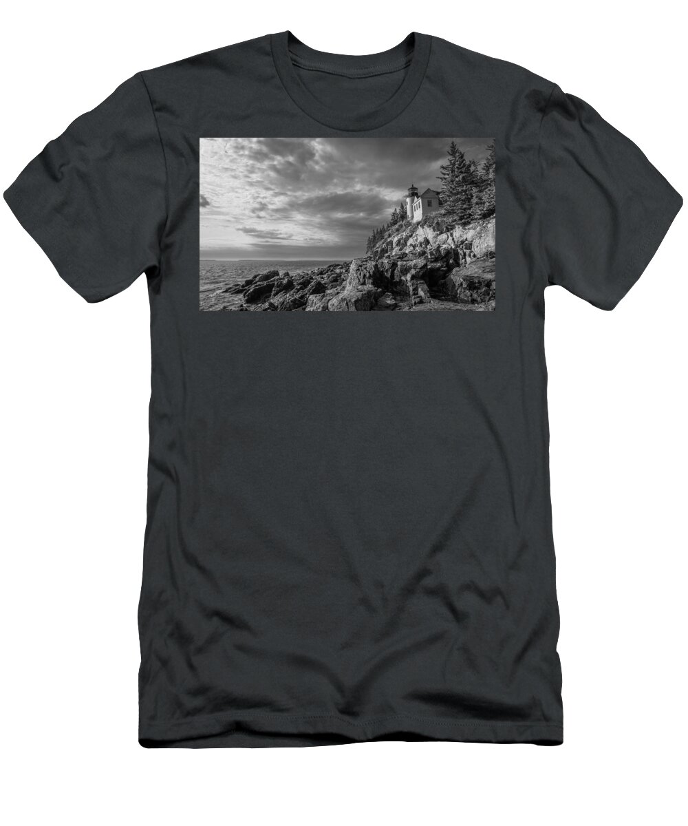 Acadia T-Shirt featuring the photograph Bass Harbor Views by Kristopher Schoenleber