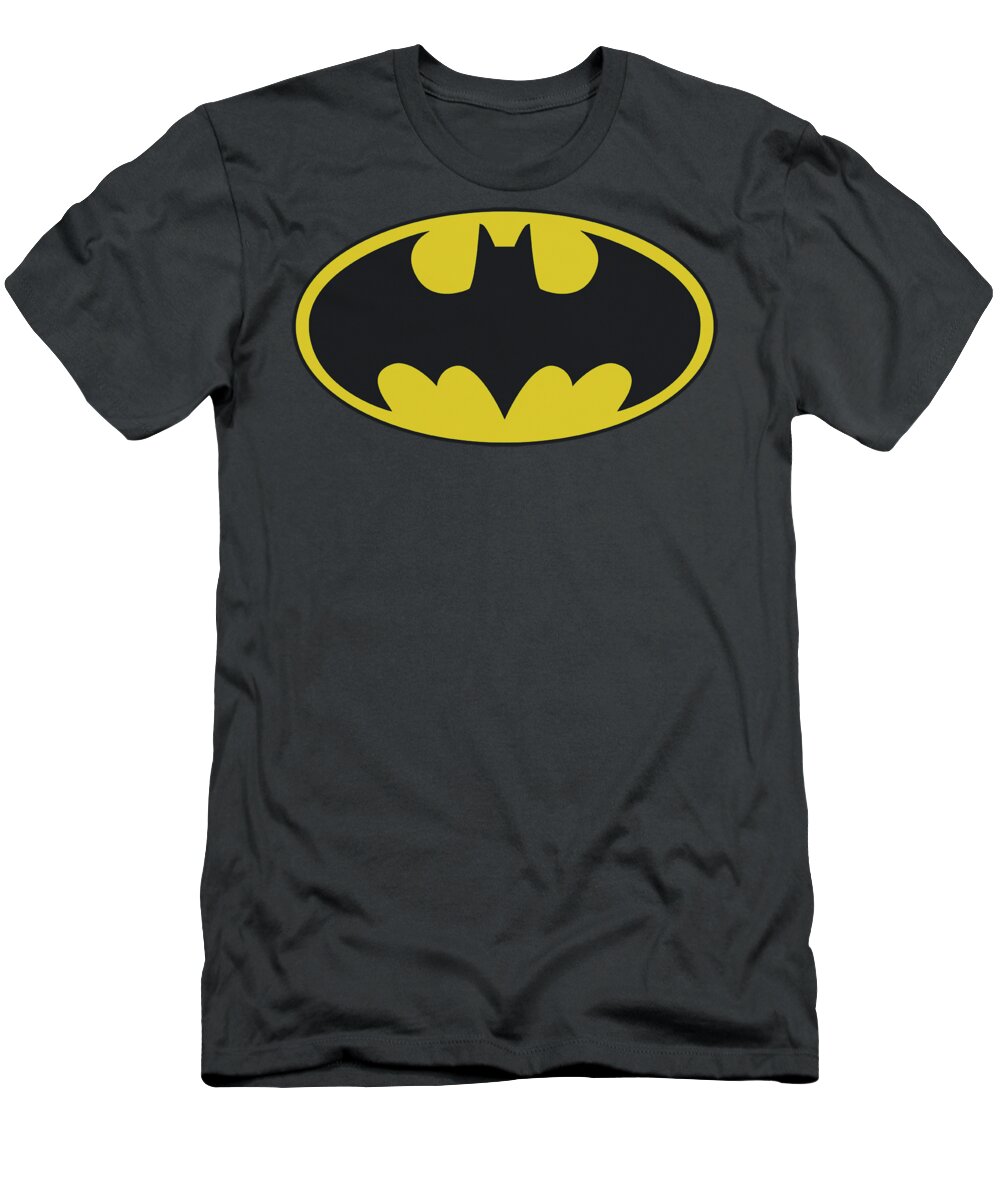Batman T-Shirt featuring the digital art Batman - Classic Bat Logo by Brand A