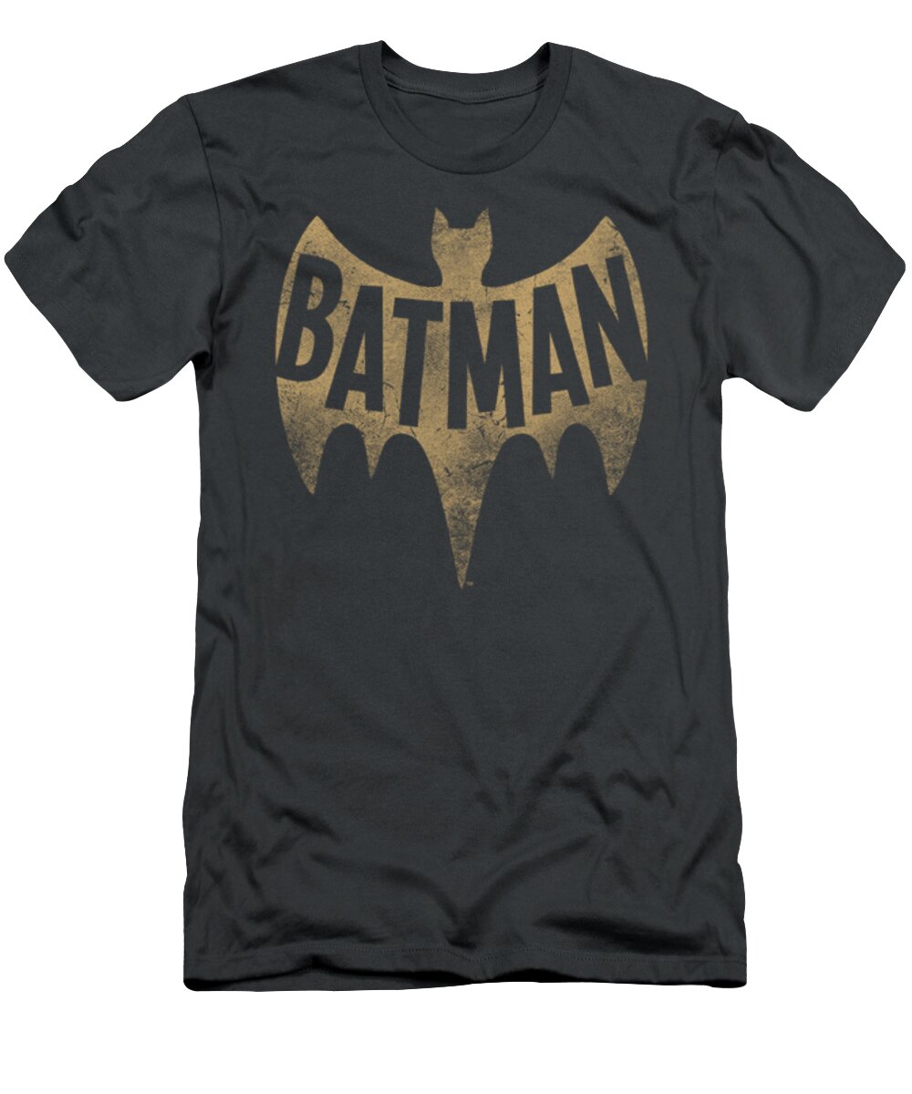 Batman Classic Tv - Vintage Logo T-Shirt by Brand A - Pixels