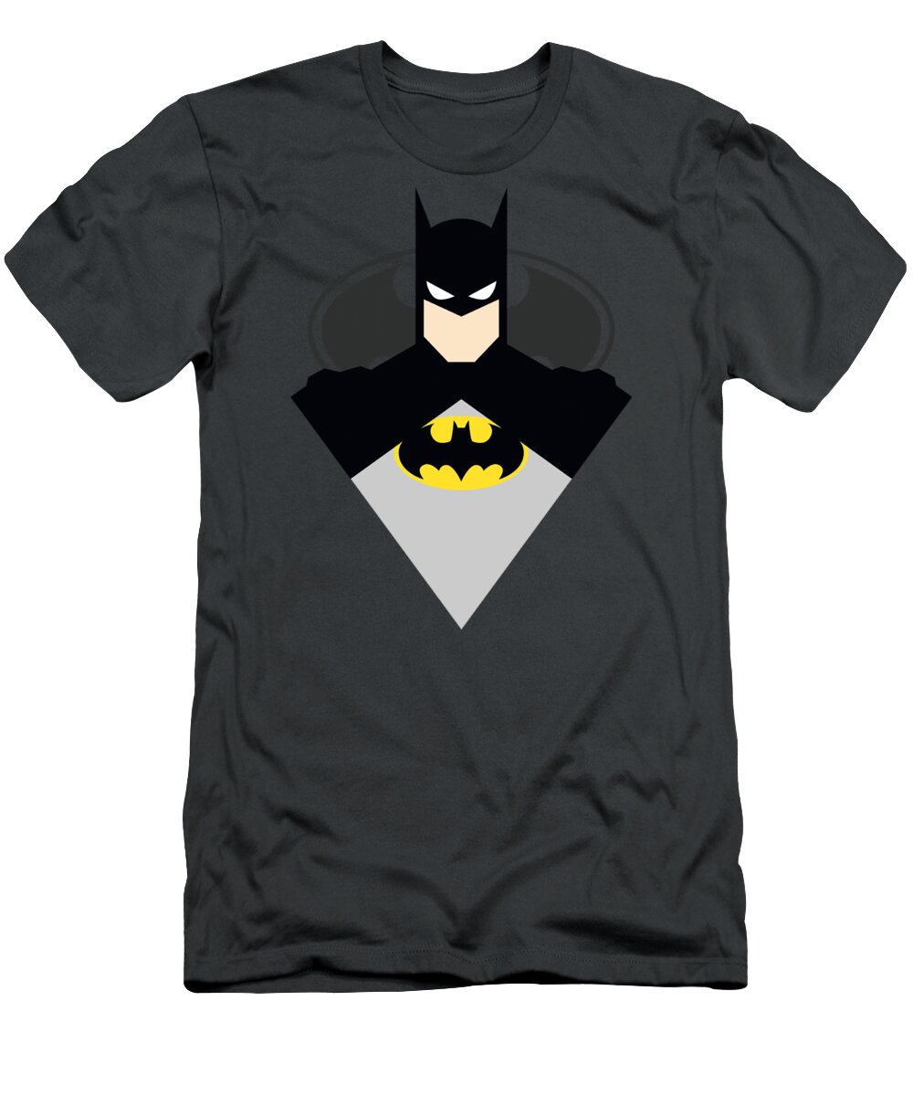  T-Shirt featuring the digital art Batman - Simple Bat by Brand A