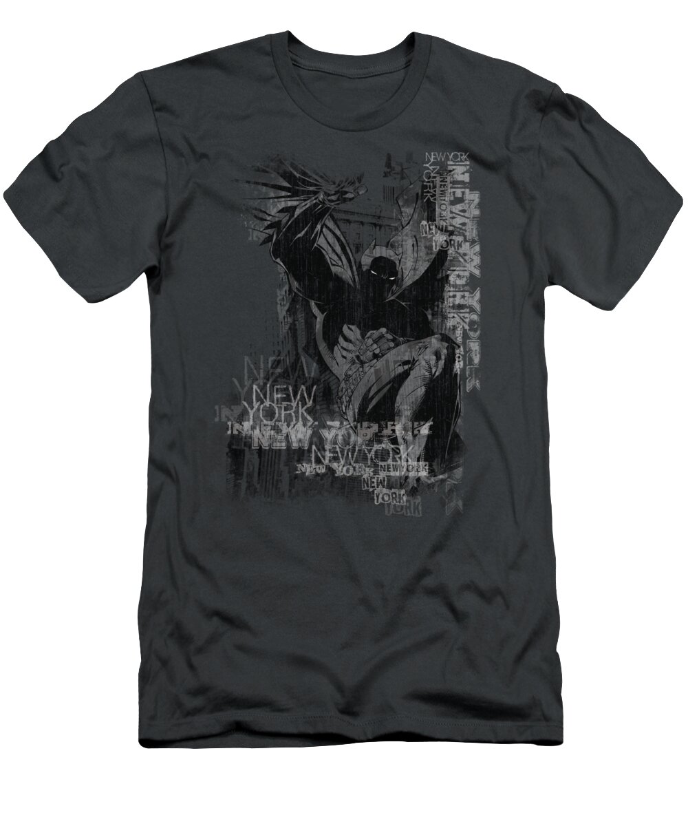 Batman T-Shirt featuring the digital art Batman - The Knight Life by Brand A
